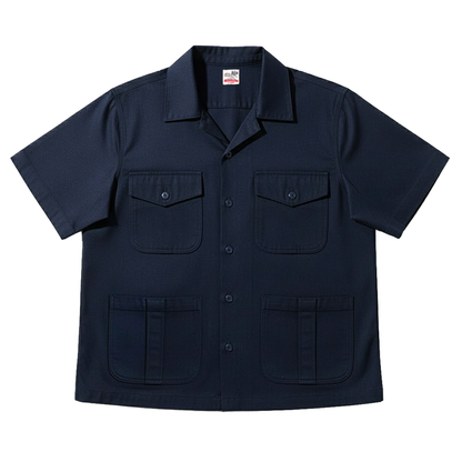 SAFARI FIELD SHIRT (NAVY)