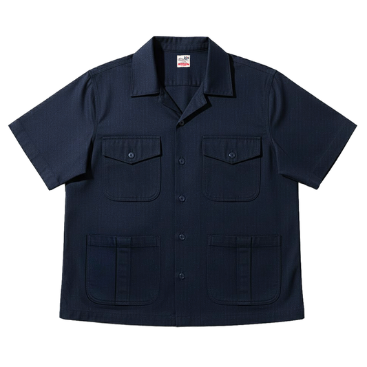 SAFARI FIELD SHIRT (NAVY)