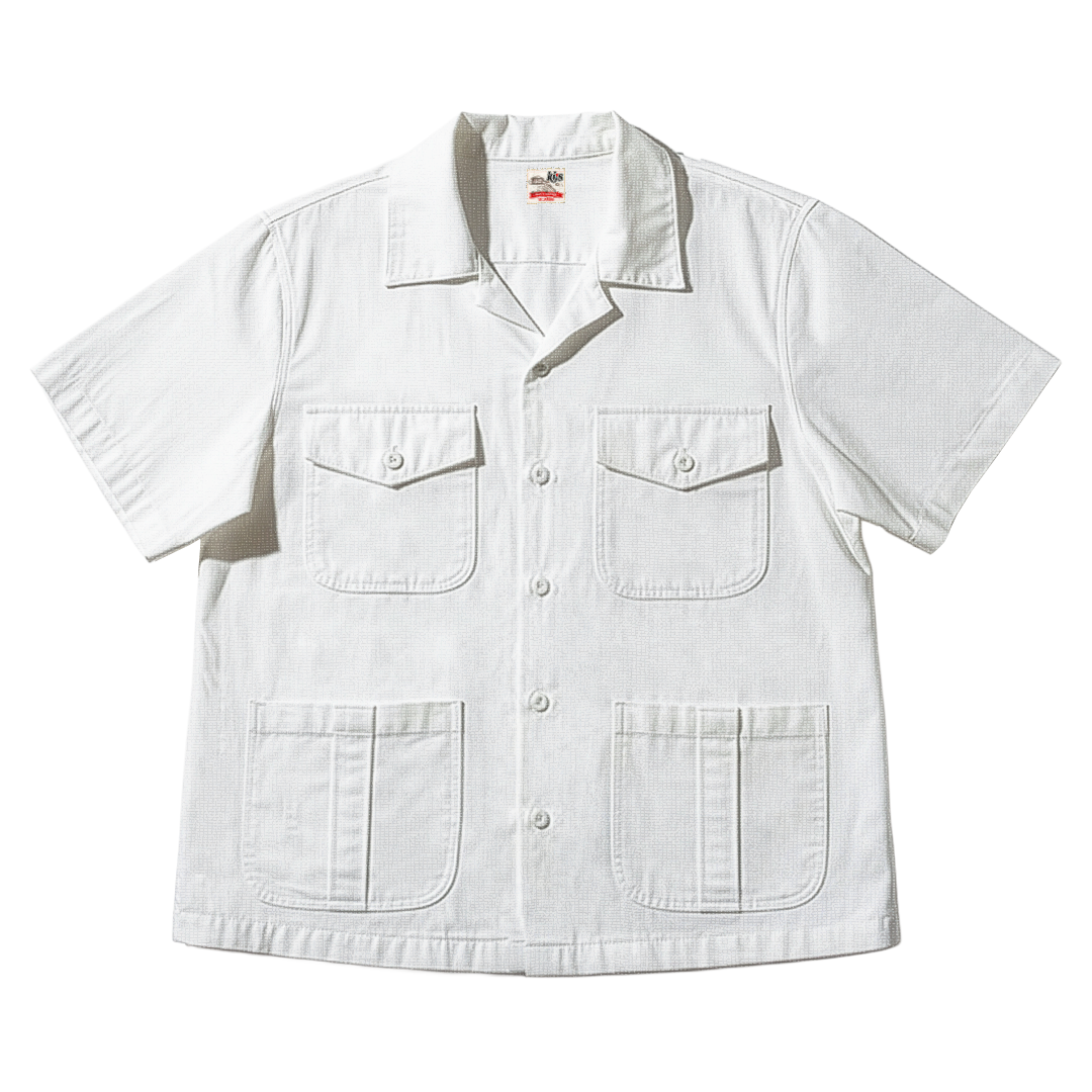 SAFARI FIELD SHIRT (WHITE)