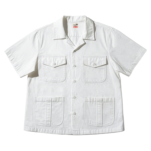 SAFARI FIELD SHIRT (WHITE)
